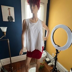 Style & Co Medium Flutter Sleeveless Too